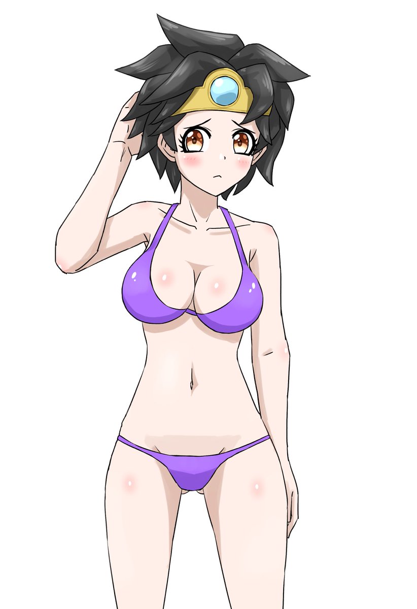 お題箱よりドラクエ3の女勇者、普通に恥ずかしがってる感じで 