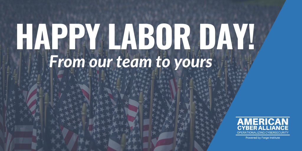 Happy #LaborDay2020 from the team!