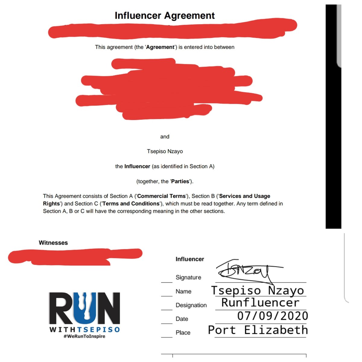 TsepisoNzayo's tweet photo. Love what you do and do it well. People are watching. I am a RUNFLUENCER.
#RunWithTsepiso #WeRunToInspire #Runfluencer https://t.co/IyimHUnV85
