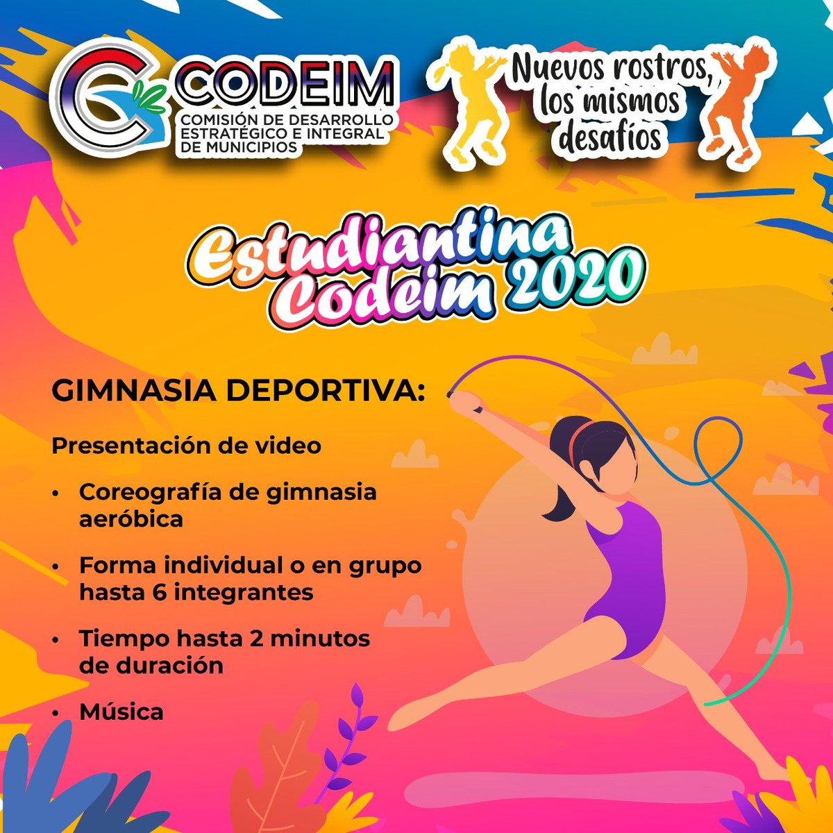 codeimisiones's tweet image. Estudiantina 
CODEIM 2020 VIRTUAL.
No podes quedarte si participar !!!
#SomosCodeim
