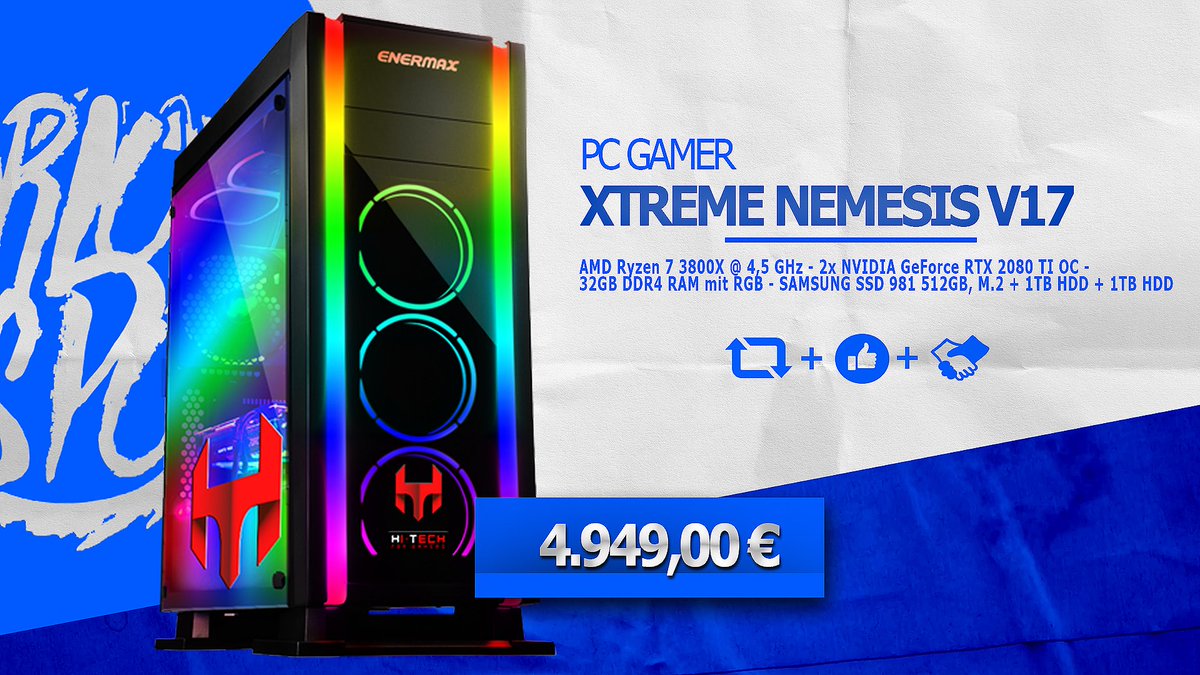 OrionEsportTeam's tweet image. #CONCOURS 🎁 

Tentez votre chance de gagner un PC GAMER d’une valeur de 4.949,00€ ! 

(Vous pouvez recevoir l’argent via PayPal)

Pour participer:

Retweet♻️
Follow @OrionEsportTeam &amp;amp; @DidouuFTN &amp;amp; @PoneySwagg11 

Mentionne 3 amis 👫

Tirage le 12 septembre 🏁