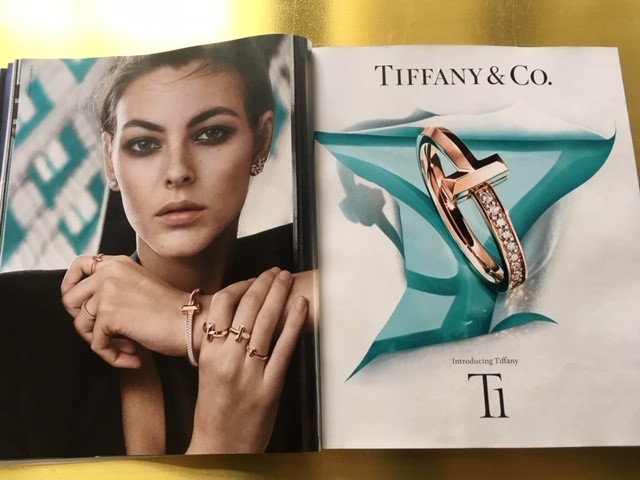 . @TiffanyAndCo leads with the Black model. At least that's something.  @condenast  @voguemagazine  #VogueHope  #SeptemberIssue