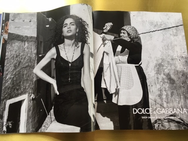 . @dolcegabbana advertising outfits that are definitively not designed for Zoom calls.  @condenast  @voguemagazine  #VogueHope  #SeptemberIssue