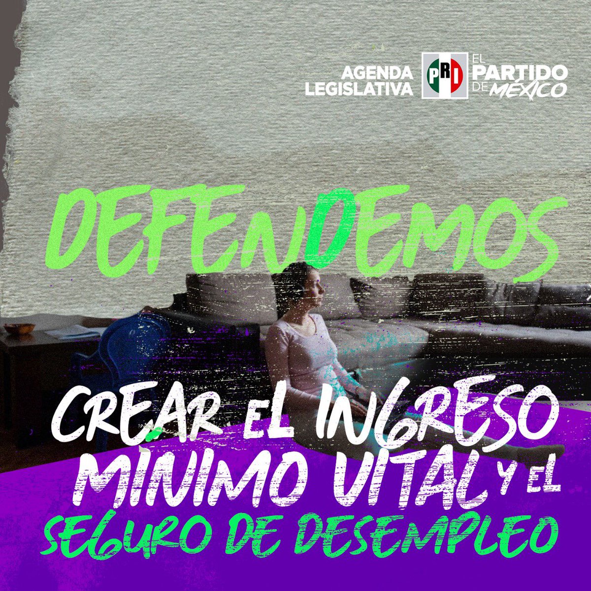 Más de 12 millones de mexican@s han perdido su trabajo debido a la pandemia que estamos atravesando, por ello defenderemos este seguro para apoyar a las familias que más lo necesitan.  #ElPRIestáContigo <a href="/alitomorenoc/">Alejandro Moreno</a> <a href="/caroviggiano/">Carolina Viggiano</a>