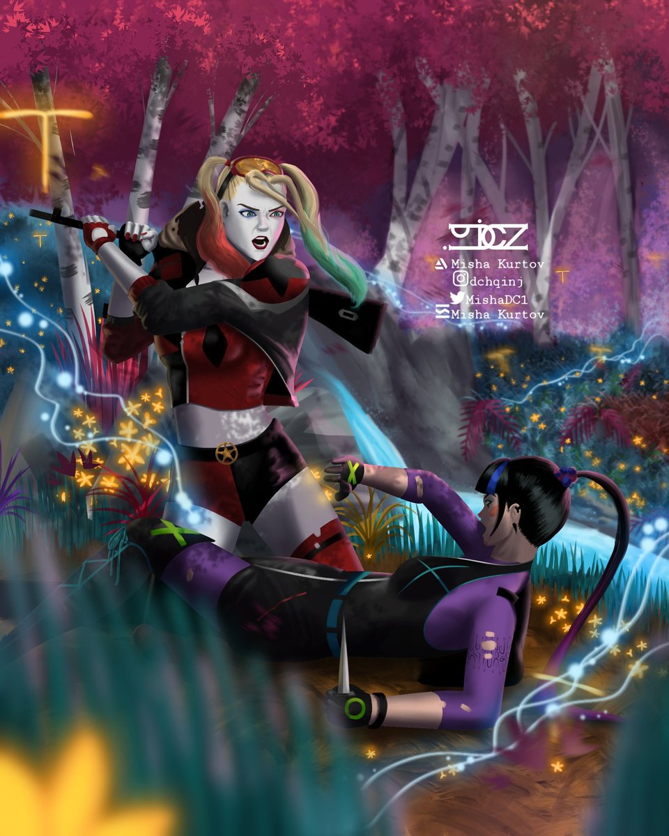 Mishan34431's tweet photo. Harley Quinn vs Punchline
#HarleyQuinn #Punchline #DC #DCcomics #Batman #TeamHarley #TeamPunchline #Joker #Gotham #Arkham https://t.co/vLpSpgc8km