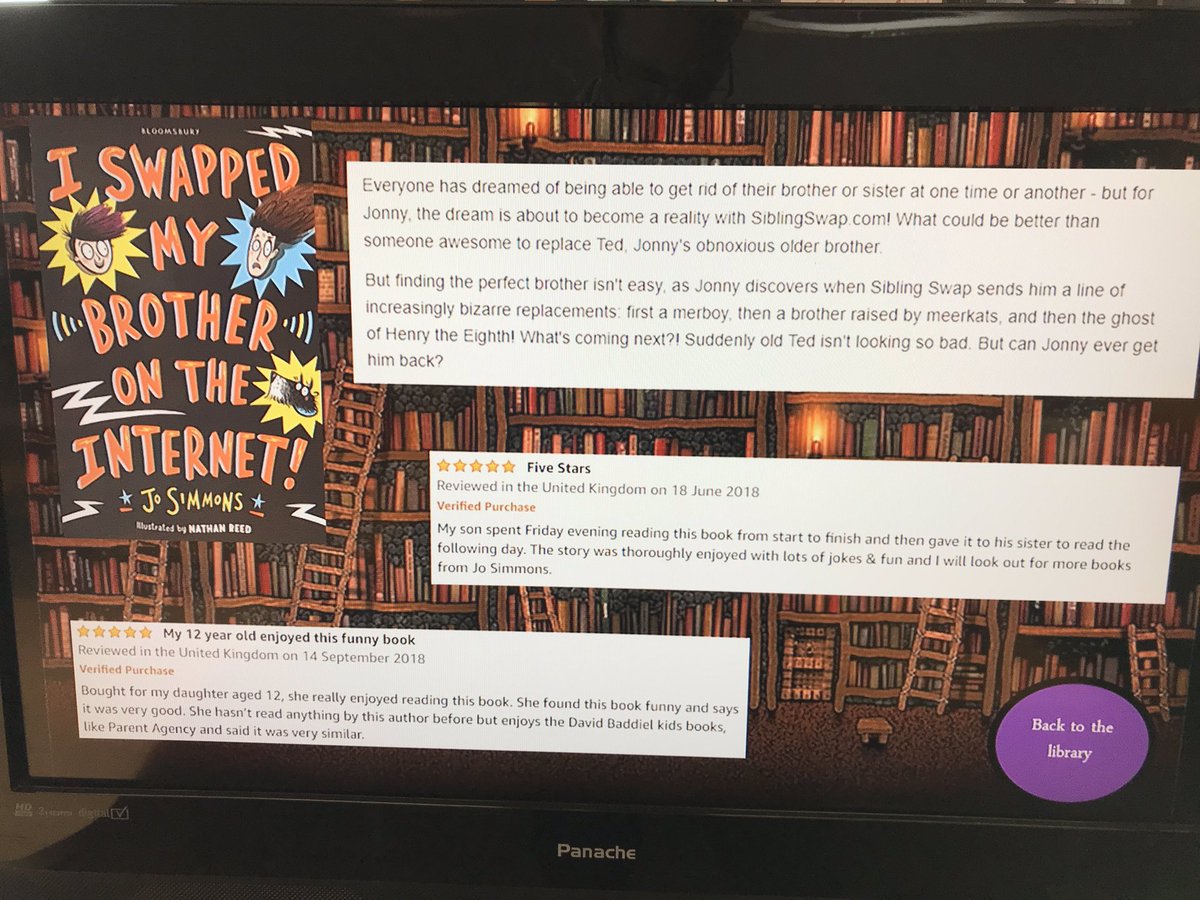 1/3 I’ve really enjoyed making this for my class. The children click on a book cover which takes them to a synopsis/review page where they can then decide if it’s the next book for them. Also, reduces touching of lots of books!
