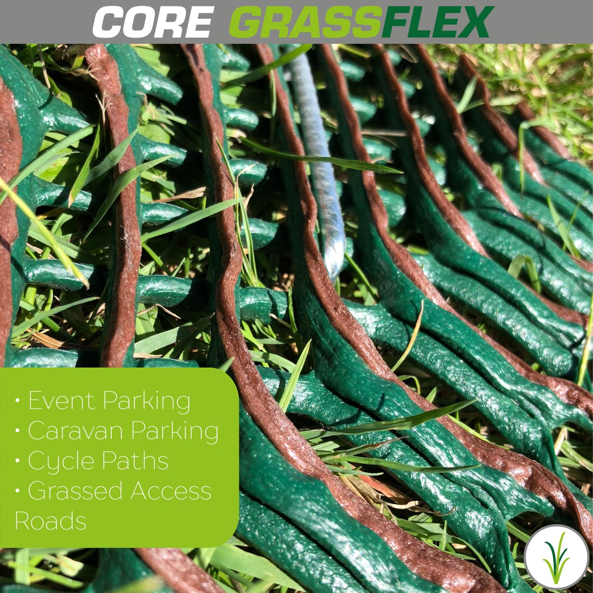 theidealgarden's tweet photo. GRASSFLEX! 

The grass protector product from CLP is fantastic at protecting grass areas for parking! 

Available here: https://t.co/dZVFFQrgg9 https://t.co/DC3SodyUxs