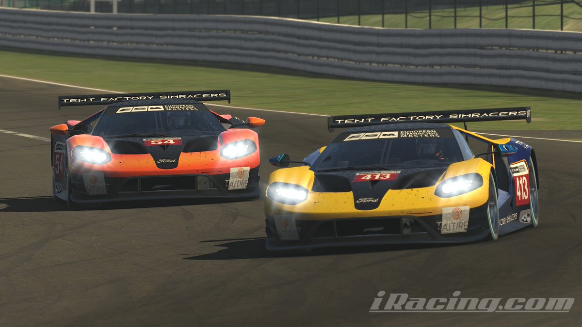 TENTFactorySimR's tweet photo. Empezamos muy bien el campeonato de la @CnsCampeonatos #divisionORO @IracingServices @iRacing_es 

P3 @JuanmillaA1992 
P5 @pinto_carvalho 

Bravo chicos!!! Trabajo espectacular el de hoy!! Asi siempre . https://t.co/PxiRzRUdEy
