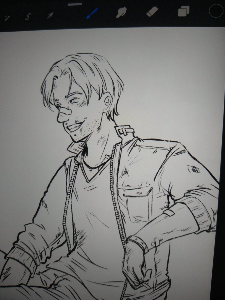 Me drawing young Harry? More likely then you think.

#Uncharted #HarryFlynn