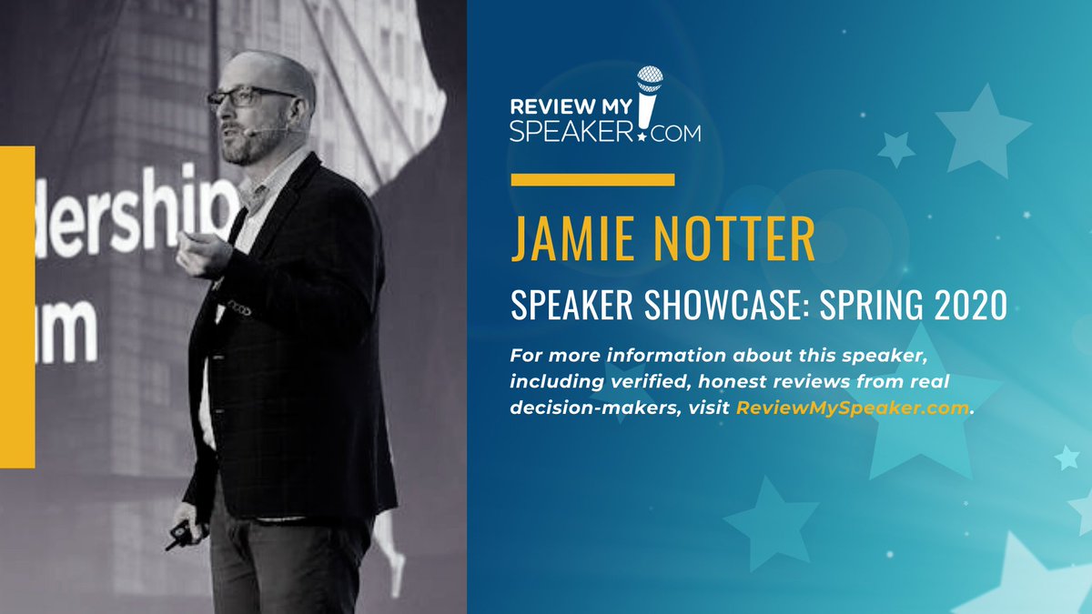 Jamie Notter has a number of great videos posted to his ReviewMySpeaker.com profile. Check them out here to determine if Jamie might be a good fit for your next event: reviewmyspeaker.com/listing/jamie-….
