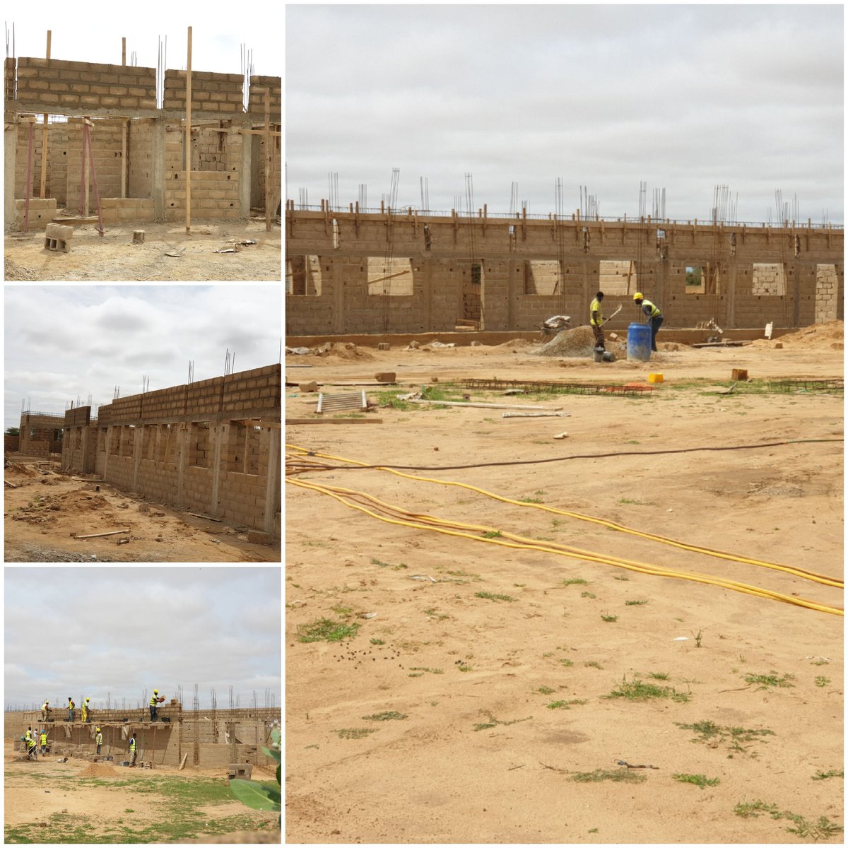 birama_thiam's tweet photo. Le lycée de Dioude Diabe Commune de Meri #Podor dans l'île à Morphil sort de terre .La #Diaspora confirme encore son intérêt à relever aux côtés du #PAISD le défi  de l accès à une éducation de qualité. 
@UEauSenegal #Afd #PAISD https://t.co/vXW2esW1EU