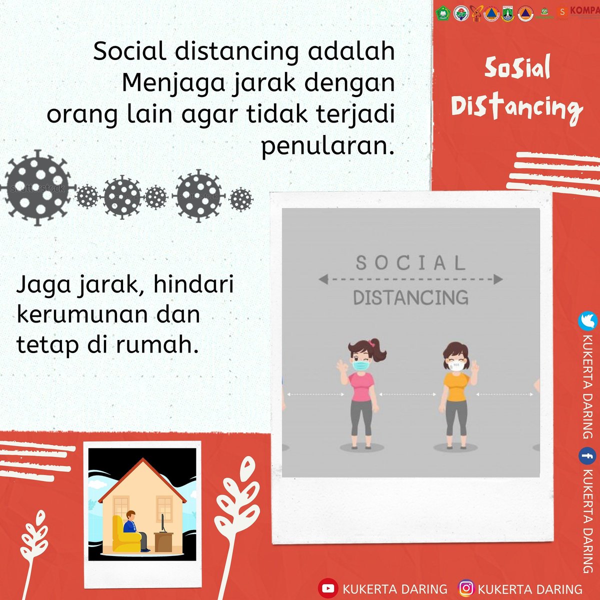 Muhamad68744831's tweet photo. Day 7 [ Penjelasan Social Distancing ]
___________________
#KukertaDaringUINBanten2020
#KukertaModerasiBeragamaPertama
#KukertaAmanProduktifMasaCovid19
#kukerta #kkn #coronavirus #pandemic #kkn2020 #kkndr2020 #daring #kkndr #uinbanten #infouin #kukerta2020uinbanten https://t.co/TZXbM2Myx4