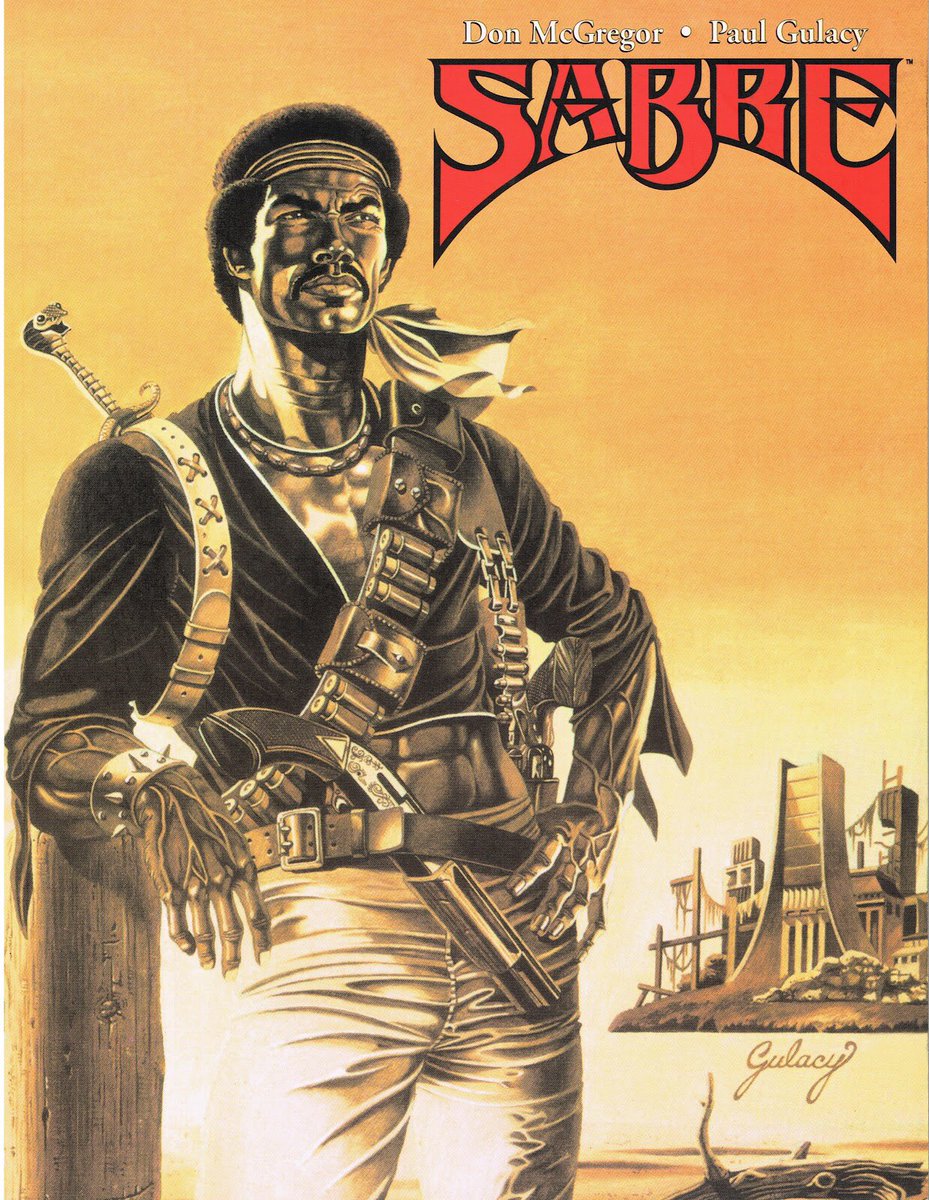 Sabre by Don McGregor and Paul Gulacy - It’s not perfect, but it’s god damn idealistic and rebellious so I still love it. Super interested in checking out not only the other Sabre comics but more McGregor in general.