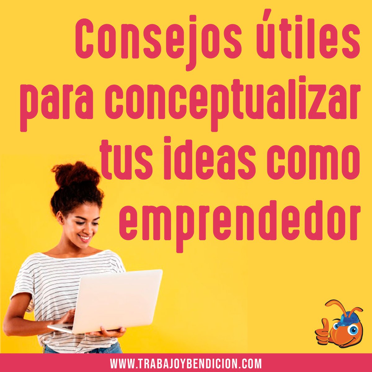 trabybendi's tweet photo. 📢Consejos útiles para conceptualizar tus #ideas como #emprendedor
📌Ingresa a nuestro sitio web https://t.co/OrW0Lelfri 

#Lunes #Guayaquil #Ecuador #TrabajoYBendicion #MuestrateAlMundo #Trabajo #Empleo #Ventas #Emprendimiento #SiHayTrabajo #OportunidadLaboral #NegocioOnline #EC https://t.co/acJsv8rc6G