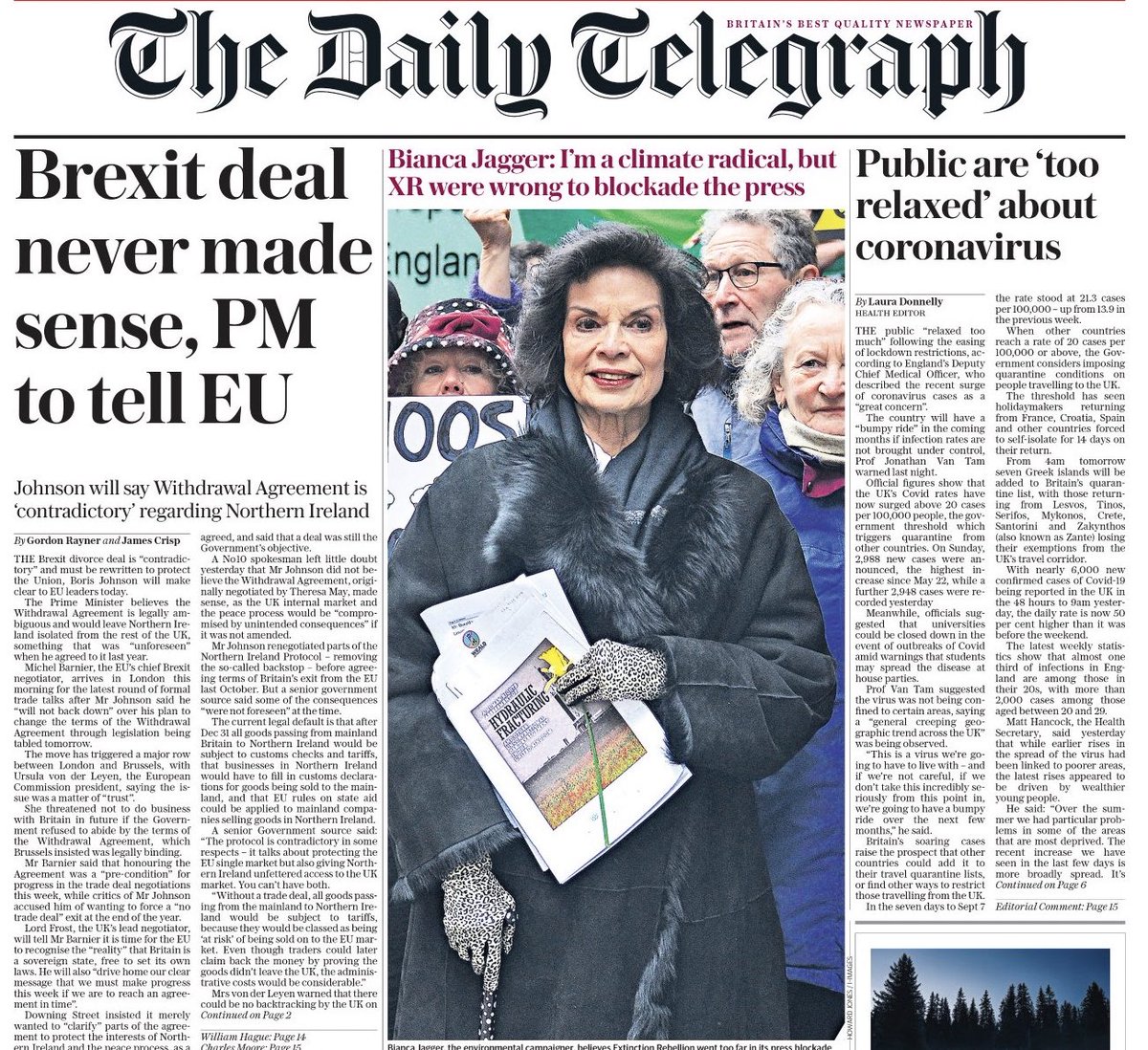 Darran Marshall On Twitter Tomorrowspaperstoday November Boris Johnson Reveals That Every Conservative Parliamentary Candidate Has Personally Pledged To Vote His Brexit Deal Through The House Of Commons September Deal Never Made Sense