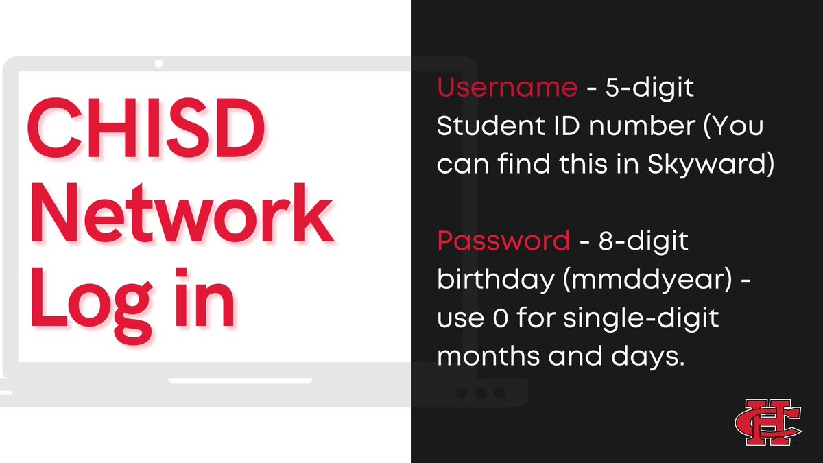 cedarhillisd's tweet photo. Parents you will need this information when logging onto MyCHISD to access Schoology.📢 Make sure you have your scholar's network login handy.
👇👇👇
Once logged in, scholars should be able to access most district resources including Schoology, G Suite, and District
Textbooks. https://t.co/6IA2TtMM8i