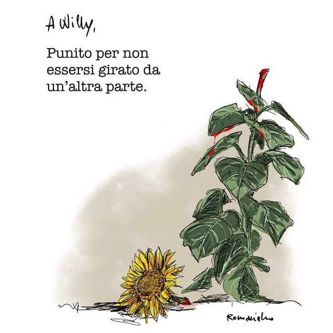 Dedico questa #vignetta al giovane  #WillyMonteiroDuarte.