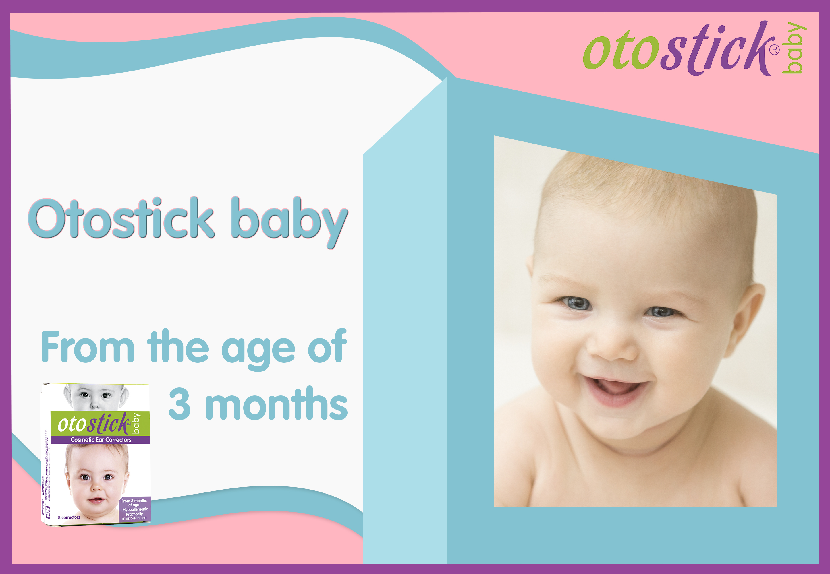 Otostick Baby Cosmetic Ear Correctors