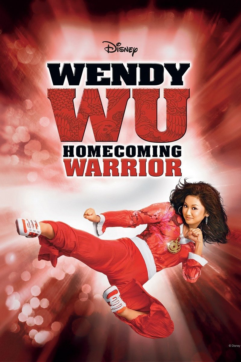 22. Wendy Wu: Homecoming Warrior (2006) dir. John Laingi guess nows as good a time as any to talk about what a freaking legend and powerhouse brenda song is. shes in SO many dcoms and she absolutely shines in all of them. i am absolutely obsessed with her. okay, onto the movie