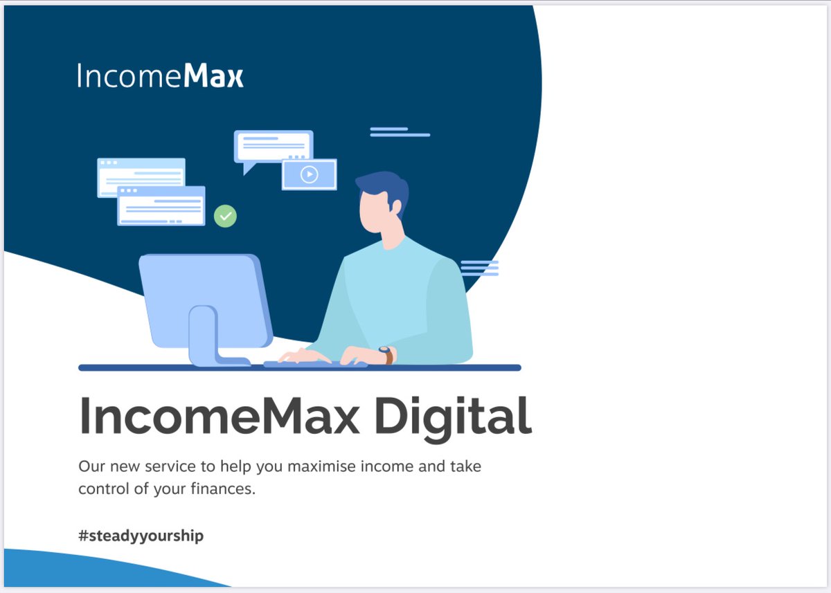 leehealey_'s tweet photo. Getting so excited about this! The new @income_max digital channel is in development and the concept is sharpening up. It’s a super enhancement to our core, personal and human-centred telephone advice service. Look out for further announcements #IncomeMax #IncomeMaxDigital https://t.co/LmtMktIVSg