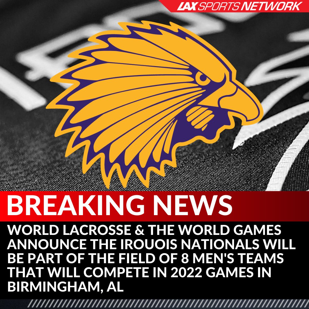 Breaking News: @worldlaxsport and <a href="/TWG2022/">The World Games 2022 Birmingham</a> announce the @IRQ_Nationals will be in the field of 8 men's teams that compete at The World Games 2022 in Birmingham, Alabama #TWG2022 #TogetherAsOne
