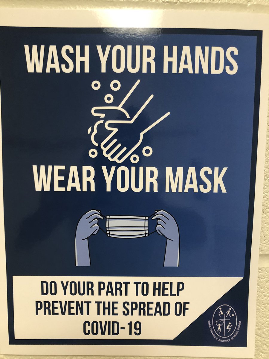 Here is a look at our SVA bathroom  ready for our students return to school. #StaySafe <a href="/StVeronicaCES/">St. Veronica CES</a> <a href="/OpiyoOloya/">Opiyo Oloya</a>