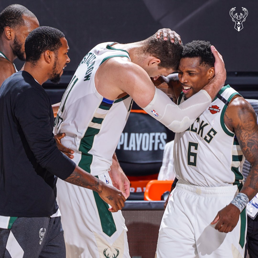 Bucks's tweet photo. We built for this. 💪 https://t.co/RHgUHuK5eV