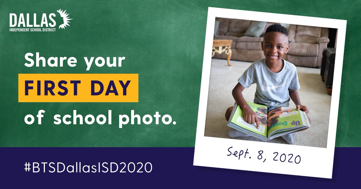 dallasschools's tweet image. ✏️ We are so excited to kick off the 2020-2021 school year tomorrow! Be sure to tag us in your back-to-school photos! #DallasISDBTS2020 #DallasISDRegresoAClases2020