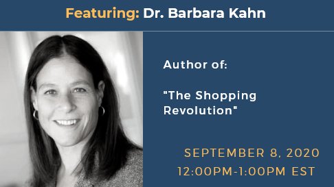 marcdkramer's tweet image. Is Jeff Bezos Unstoppable? Meet @Wharton
 Professor, @barbarakahn on @bestbizminds tomorrow. She is the author of "The Shopping Revolution". Get your ticket now to tune in tomorrow! angelventurefair.ticketleap.com/the-shopping-r… #marketing #Entrepreneur #retail #marketingtips #business #shop #author