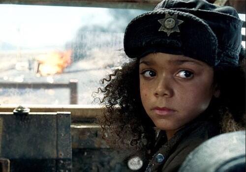 This young Black girl, Star, from Terminator Salvation as portrayed by Actress Jadagrace Berry  https://twitter.com/blackfang108/status/1303081272978309120