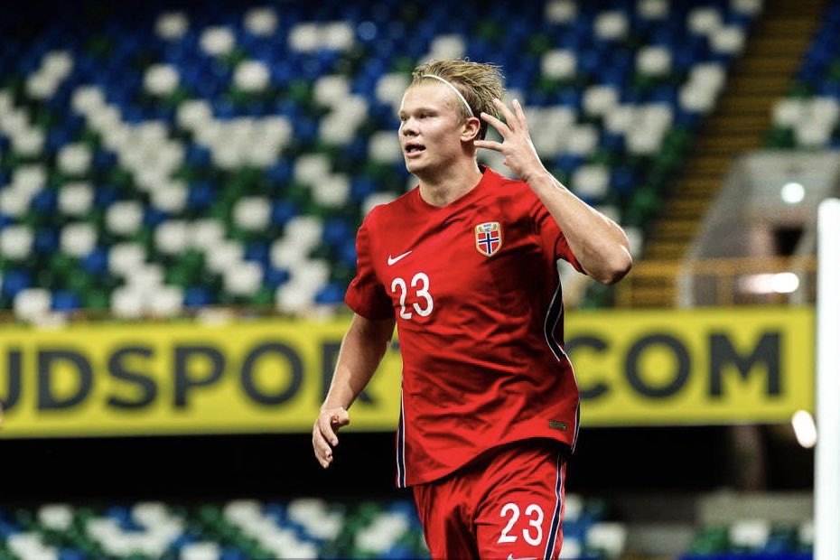 ErlingHaaland's tweet image. ⚽️⚽️