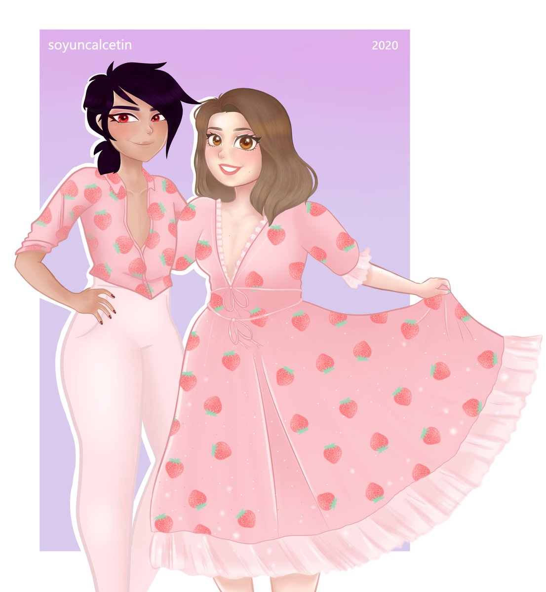 _ItsSock_'s tweet photo. #strawberrydress with @ellys_crispin 💕

#soyuncalcetin #drawings #drawing #draw #drawdrawdraw #Artist #art #artistsoninstagram #artgallery #arte #anime #originalart #originalcharacterart
#dress #strawberrydresschallenge #strawberry #artistsontwitter https://t.co/XzTGgjAQtp