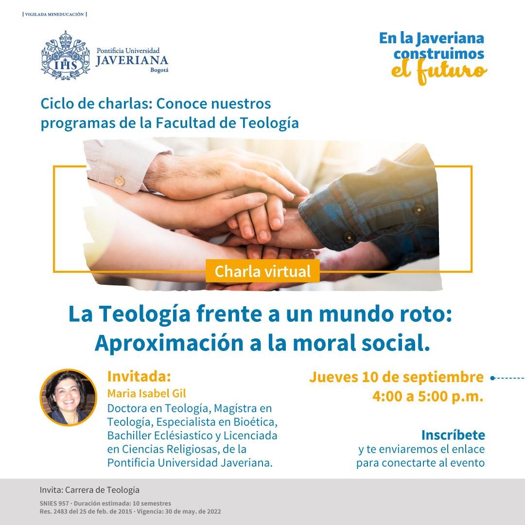 facteologiapuj's tweet photo. #ciclodecharlas #Teología #Frente #mundoRoto #MoralSocial 
@ContactoPUJ

Conoce nuestras programas.

Inscribete aquí: https://t.co/hSnpleqrOX https://t.co/X9ZkyVfw23