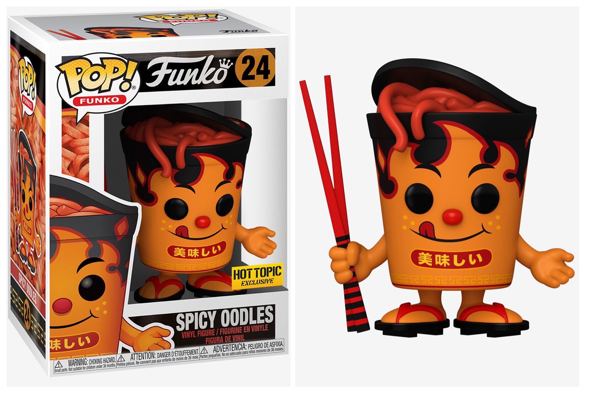 DisTrackers's tweet photo. First look at Hot Topic exclusive Spicy Oodles Pop!
.
Thanks @funkofinderz https://t.co/lB0lwaLIgQ