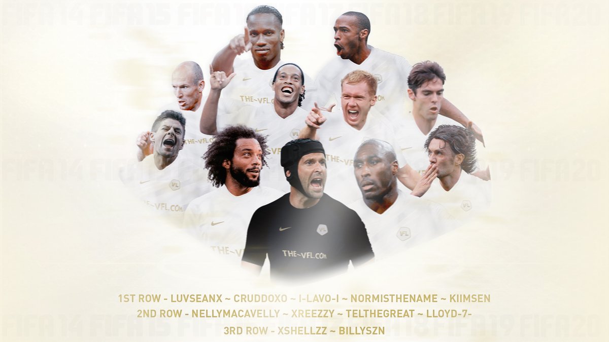 TheVFL_'s tweet photo. The VFL FIFA 20 PS4 Team of the Generation (PS4 / 2015-2020) 🐐 https://t.co/koOCiujxYE