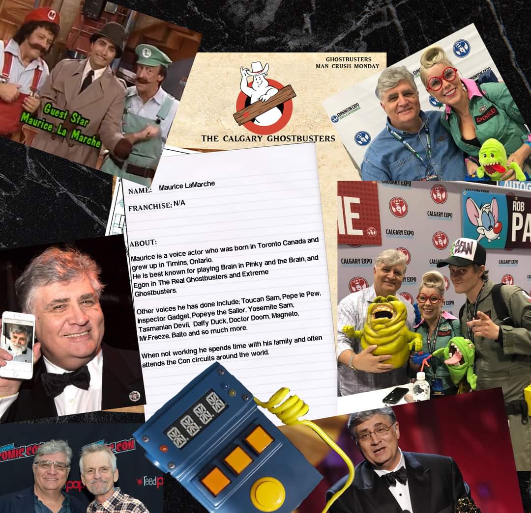 CalgaryGB's tweet photo. Today's Man Crush Monday goes to @MAURICELAMARCHE
He's a real down to earth and sweet guy always ready to meet his fans.
#ghostbusters #yycgb #yyc #calgary #calgaryghostbusters https://t.co/Pf9qw8ExT8