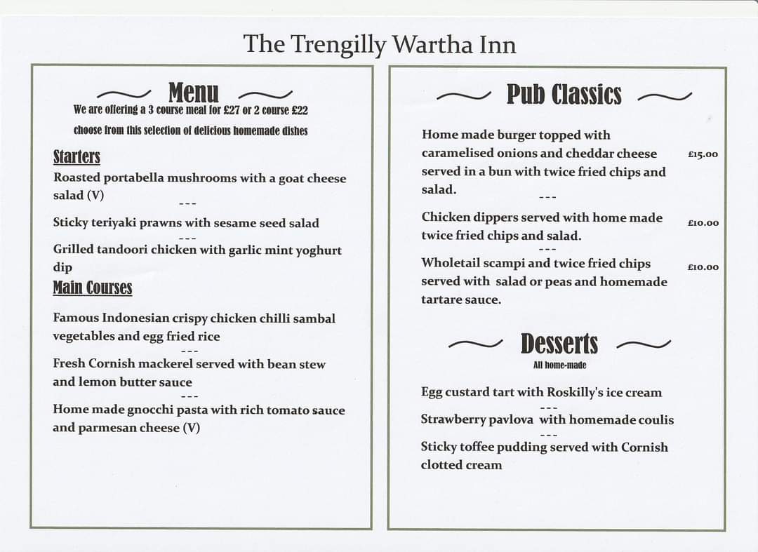 Trengilly Wartha Inn tweet media