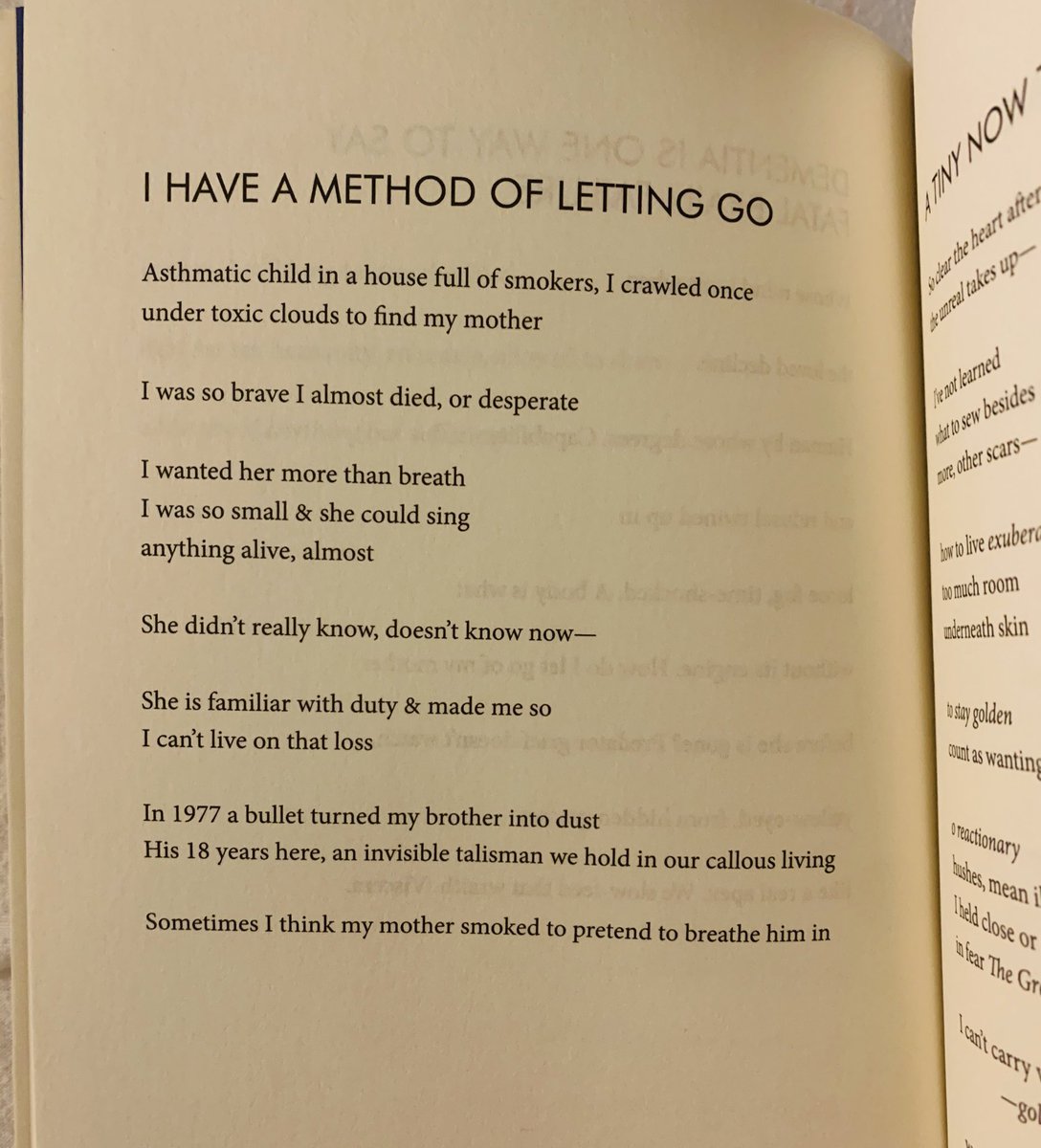ChelsDingman's tweet photo. “I was so brave I almost died”

—Khadijah Queen, from Anodyne https://t.co/FmDTw8sjp7