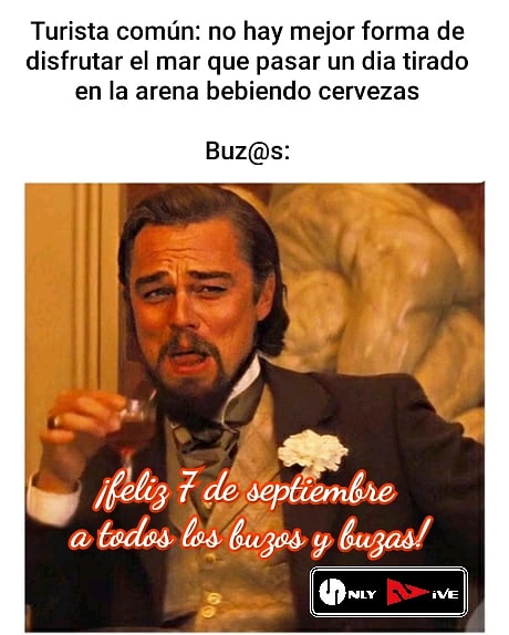 only_dive's tweet photo. ¡Feliz dia del buzo!

#diversday #diadelbuzo #7deseptiembre #onlydive #scubameme https://t.co/4zQyDYkLSx