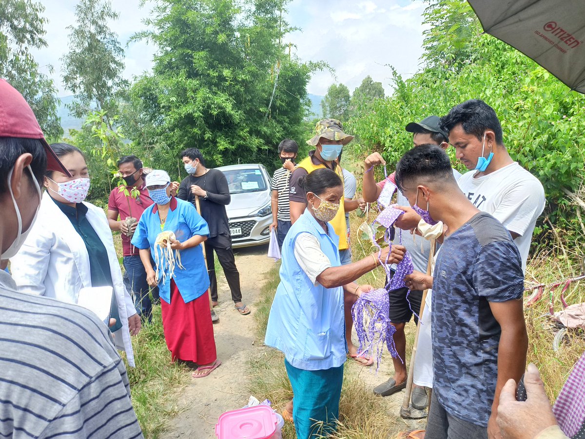 helenatakhella3's tweet photo. observing International day of clean air for blue skies  AB_HWC Phubala @AyushmanHWCs @USAID_NISHTHA @mono_ng @MoHFW_INDIA @LJayantakumar @Vumlunmang @Jhpiego @cleanairdayuk activities orientation of Staffs awareness campaign wt tree plantation&amp; mask distribution tied upwt local https://t.co/rFfCBVc3Hr