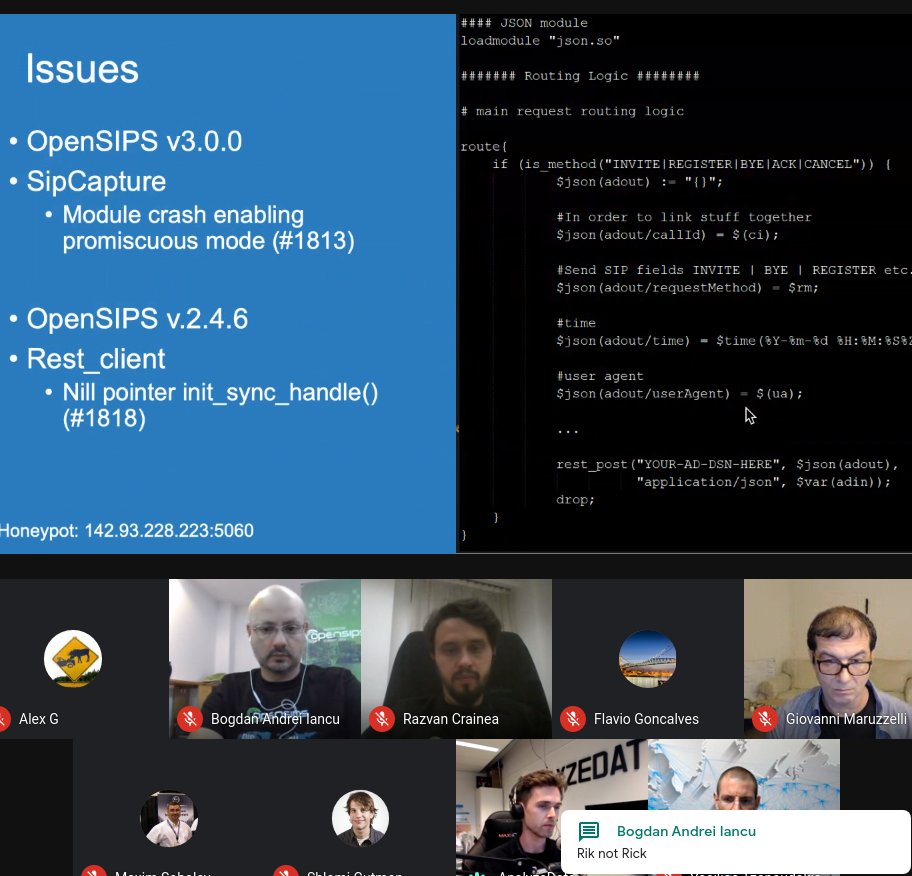 liviuchircu's tweet photo. Bram Cappers, Rik Broers and Josh Mengerink from #AnalyzeData talking about their experience building their #AI-based #fraud_detection & mitigation product and getting help from the @opensips developers on bugfixes when in need!
#opensipssummit https://t.co/0OZitML6KU