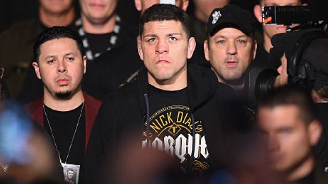 ChamatkarSandhu's tweet photo. Here are the odds for Nick Diaz's opponent upon his return to the UFC:

Jorge Masvidal 3/1
Robbie Lawler 7/2
Conor McGregor 4/1
Carlos Condit 9/2
Mike Perry 7/1
Darren Till 8/1
Anderson Silva 9/1

(via @betonline_ag) https://t.co/s11l2dc59X