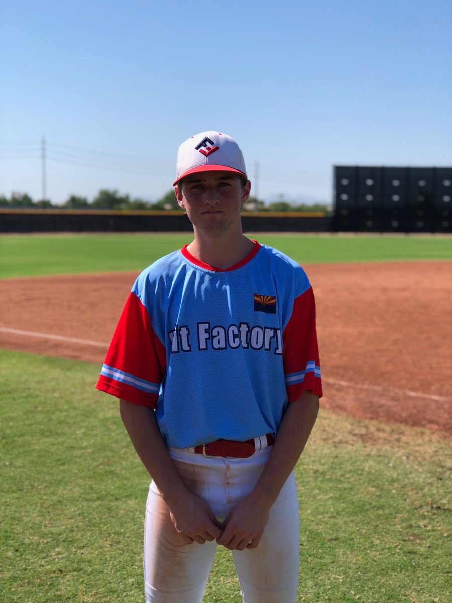 Aidan Butler ⁦@HitFactoryAZ⁩ Hitting: 2-3 4RBI Pitching: 3.2IP 9K 2ER @PWDirtbags @ProspectWire #PWPoG #PWBaseball