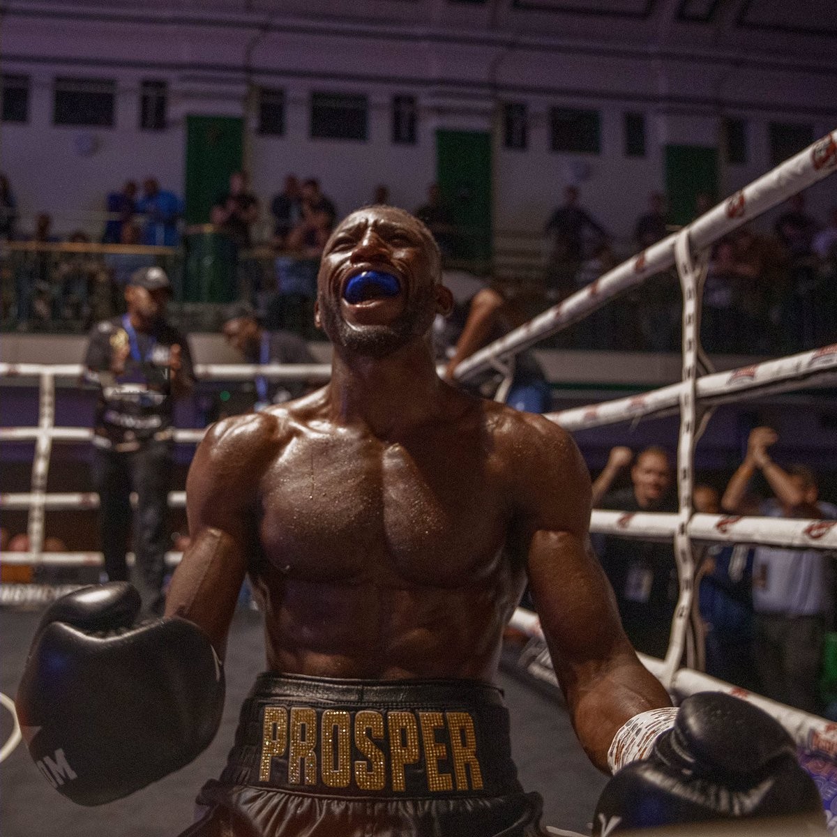 BellsSport's tweet image. #onthisday 7th September 2019 #AndTheNew English Super Lightweight Champion @k_prosper1 @Goodwin_Boxing #IQboxing #bellsandwhistlessport 🥊