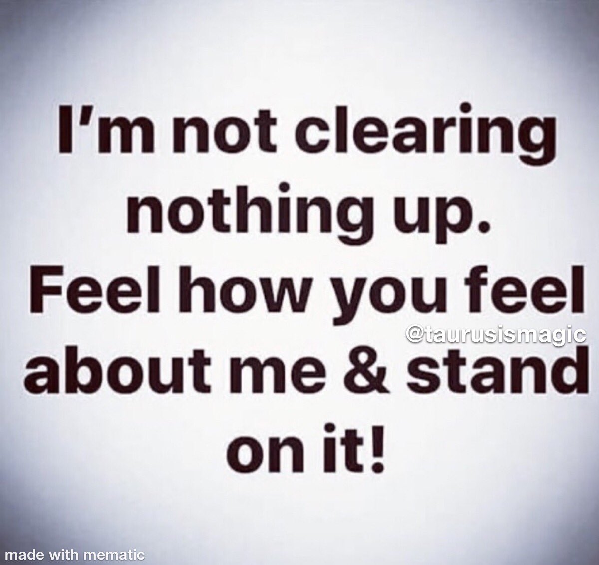 taurusismagic's tweet photo. Stand on it... https://t.co/L8wKgnS9Hd