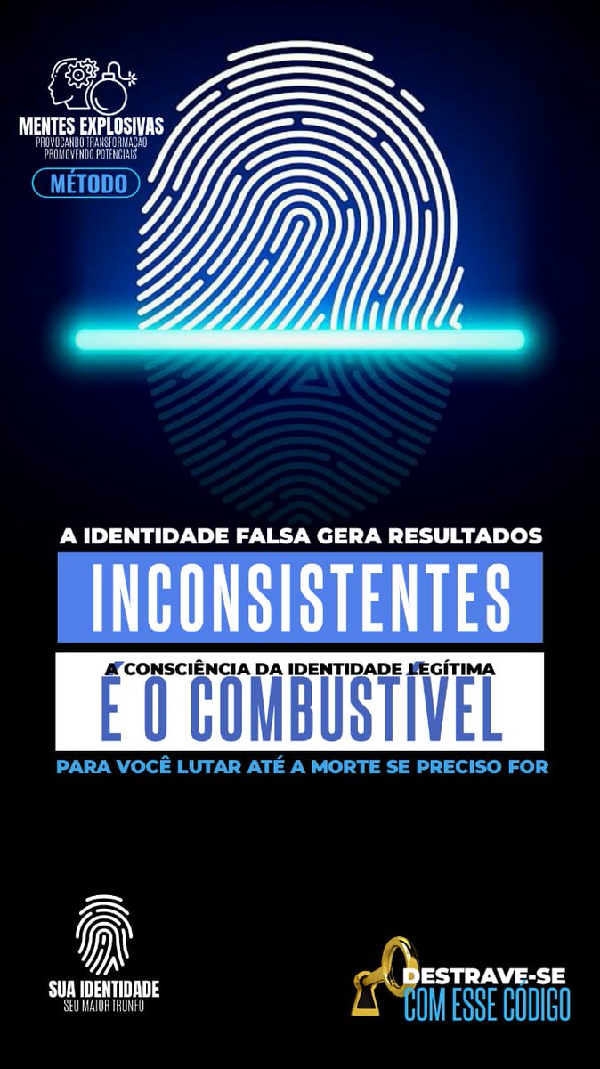 alexmarques_co's tweet photo. Aquilo que VOCÊ ACREDITA determina o que VOCÊ FAZ e onde VOCÊ CHEGA. 🔐 #códigocabuloso 💊🚀 #píluladepoder # #comportamento #mentalidade 🔑 #desbloqueio 🔢🔓 #códigonervoso #rachandoobambu #caipradentro 🧠💣 #identidade #calibrando #odestravardigital #eusou12k https://t.co/pxnjYBIg0A