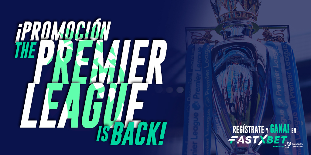 FastXBet's tweet image. Descubre más de esta promoción en fastxbet.com 😍 #PremierLeague #Apuestas #fastxbet