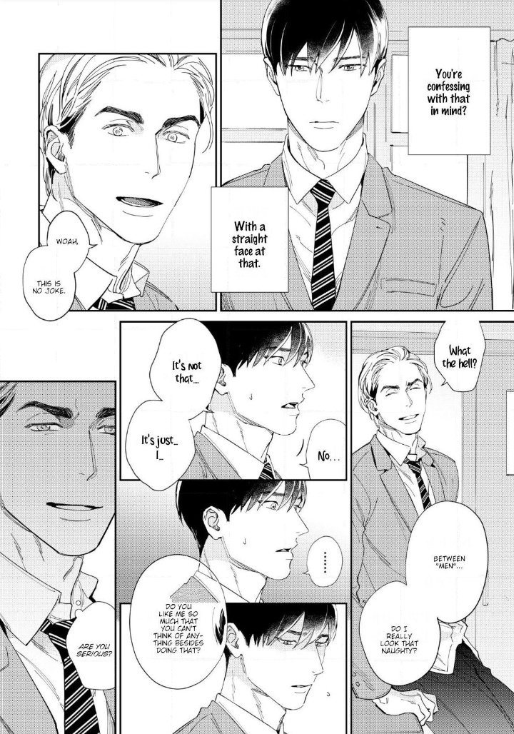 MANGA: Oreshika Shiranai KaradaStatus: COMPLETEDReview: Instead of confessing in the usual way, Yuuma asked Ryohei to have s*x with him. With this type of story, I was expecting a rude seme but it was the other way around which I find amazing. Also, thei chara dev is 