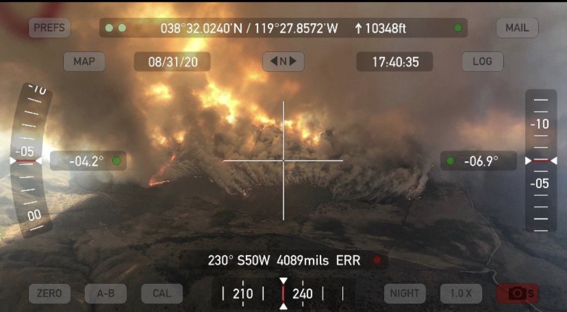 Through a #pilots eyes. #wildfires #CAWILDFIRES #CalFire #SlinkFire #UAV #evacuation #fireprevention #aviationphotography #aviation