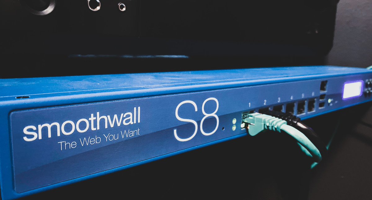 tyleredtech's tweet photo. Repurposed an old #smoothwall and made it my local #pfSense appliance. 
It’s like I’m addicted to making firewalls now...
We’ll say it’s for testing purposes.
.
#contentfiltering #K12 @NetgateUSA #firewall #linux #custom #snort #edtech #networkadministrator @pfsense https://t.co/vtTZOS5M1b